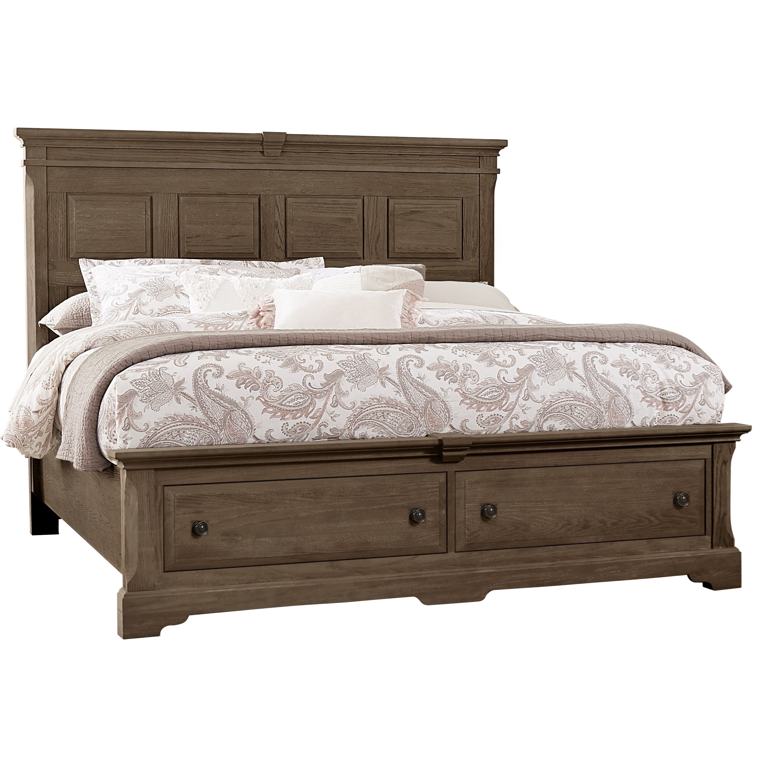 Artisan & Post Heritage King Mansion Bed with Storage Footboard